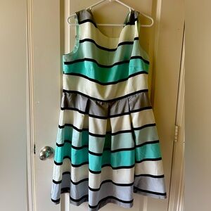 JCPenny striped dress